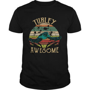 Turtley Awesome Turtle Lover Tshirt